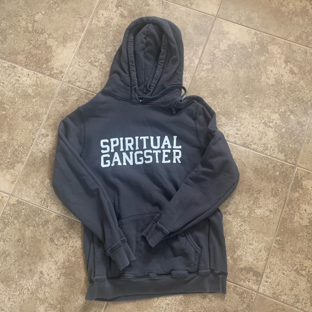 Spiritual Gangster sweatshirt hoodie L